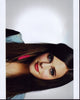 Close-up photo print of Tiffany Alvord in a denim top.