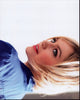 Stacey Tookey Looking Over Shoulder Photo Print in Blue Top