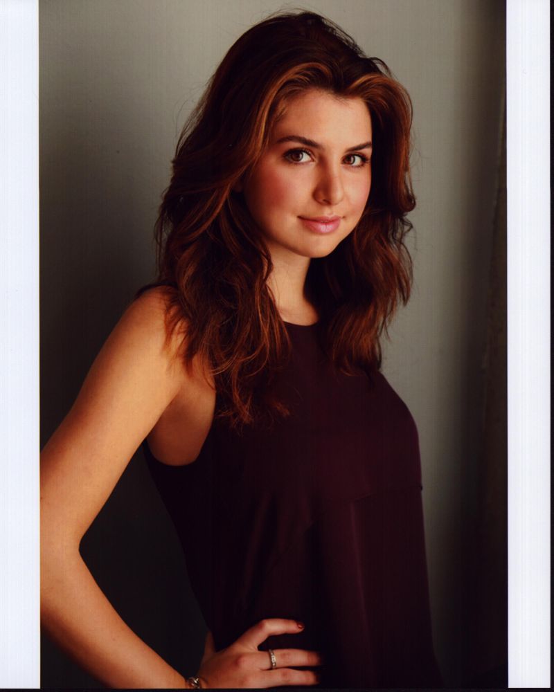 Emma Lockhart in brown sleeveless top photo print