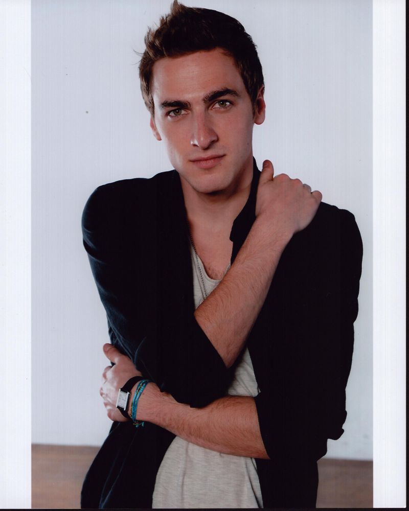 Kendall Schmidt photo print with arm on shoulder.