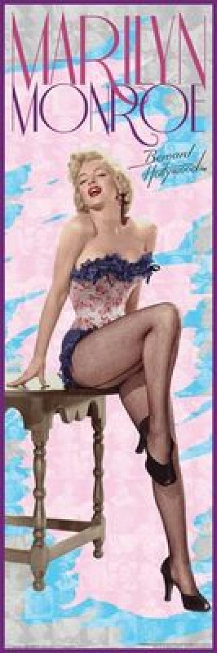 Marilyn Monroe Watercolor Poster Print - 12x36