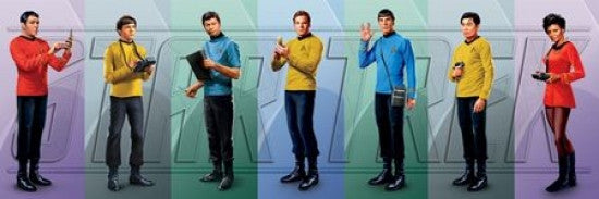 Star Trek - Cast Poster Print (12x36) | Posterazzi