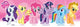 My Little Pony - Pink Rolled Poster Print 12x36