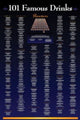 101 Famous Drinks Shooters Poster Print - 24x36