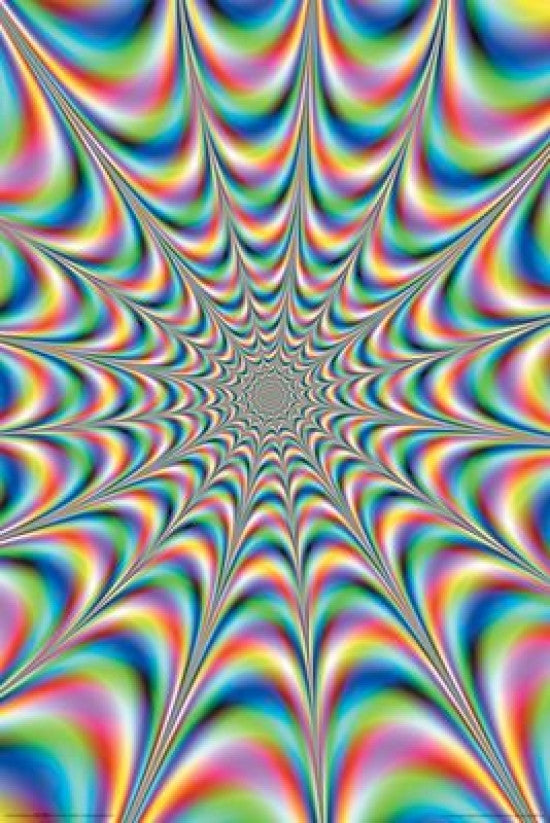 Fractal Illusion Art Poster Print - 22x34 | Posterazzi