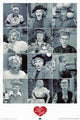 I Love Lucy - Faces Rolled Poster Print - 22x34