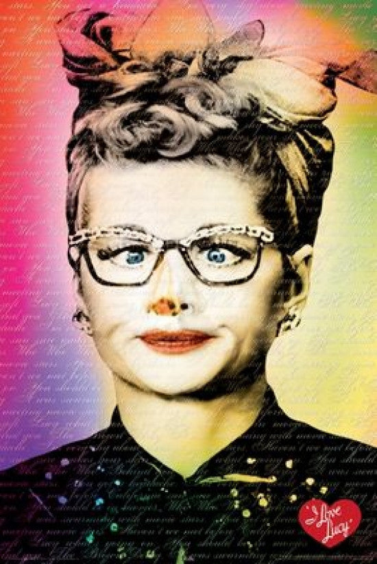 I Love Lucy - Glasses Poster Print (22x34)