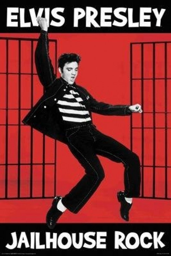 Elvis Presley Jailhouse Rock Poster Print - 22x34