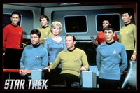 Star Trek Cast Poster Print - Rolled Poster 24x36