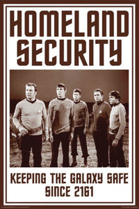 Star Trek Homeland Security Poster Print - 22x34