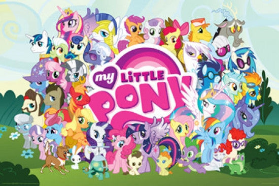 My Little Pony - Cast Poster Print (24x36) - Perfect for Fans