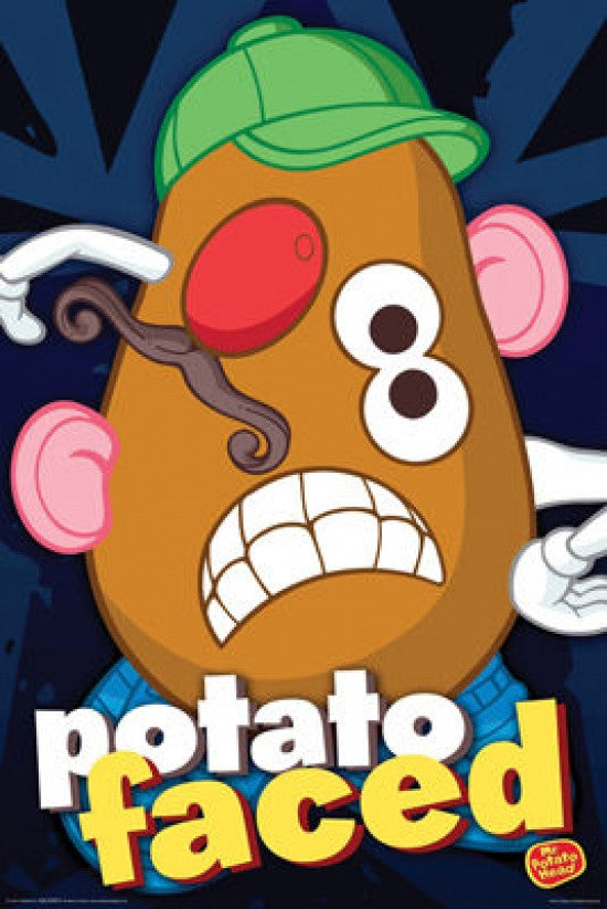 Mr Potato Head - Potato Faced Rolled Poster Print