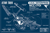 Star Trek - Enterprise Rolled Poster Print 24x36