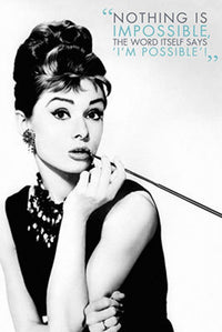 Audrey Quote Poster Print - 22x34 Rolled Poster