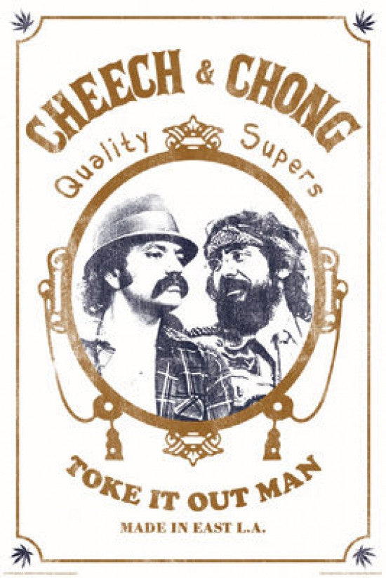 Cheech and Chong - Toke Rolled Poster Print