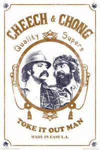 Cheech and Chong - Toke Rolled Poster Print