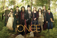 Once Upon A Time Cast Green Poster Print - 24x36