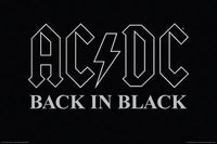 AC/DC Back In Black Poster Print - 22x34 Rolled Poster