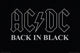 AC/DC Back In Black Poster Print - 22x34 Rolled Poster