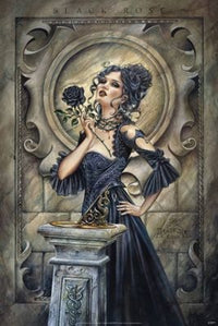 Alchemy - Black Rose Poster Print (22x34)