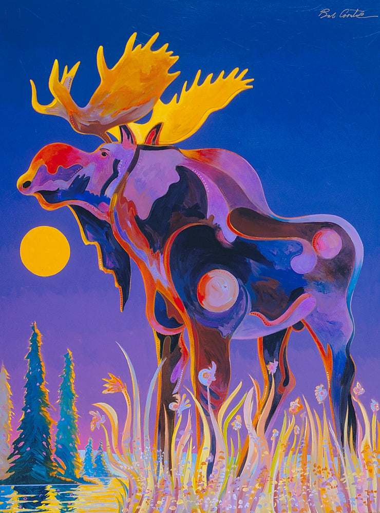 Northern Most Poster Print by Bob Coonts showcasing vibrant nature scenery.