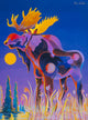 Northern Most Poster Print by Bob Coonts showcasing vibrant nature scenery.