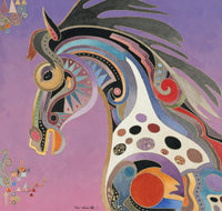 Carousel Poster Print by Bob Coonts showcasing vibrant carousel scene