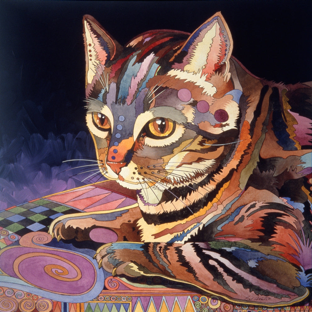 Nickels poster print by Bob Coonts featuring a playful design in 30 x 30 inches.