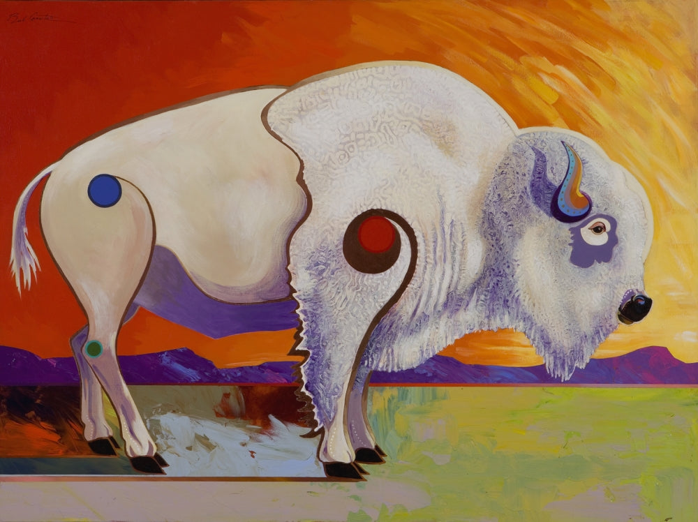 Tatanka Ska Poster Print by Bob Coonts showcasing vibrant colors
