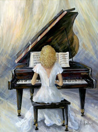 Virtuoso Poster Print by Harriet Nordby showcasing vibrant colors and artistic design.