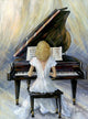 Virtuoso Poster Print by Harriet Nordby showcasing vibrant colors and artistic design.