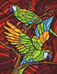 Parrot D Poster Print by Jeff Maraska showcasing a colorful parrot