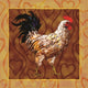 Rooster 2 art print by Jeff Maraska in 12x12 size.