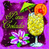 Pina Colada Art Print by Jeff Maraska - 12x12