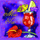 Mai Tai Artwork Print by Jeff Maraska - 12x12 vibrant cocktail decor