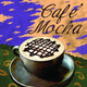 Cafe Mocha Art Print by Jeff Maraska, square design.