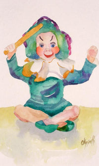 Leprechaun Poster Print by Kay Smith featuring a whimsical leprechaun design.