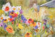Spring Has Sprung Poster Print by Kay Smith showcasing vibrant flowers and greenery.