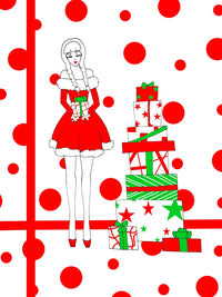 Presents Poster Print by Melissa Corsari, 18 x 24 inches, decorative art.