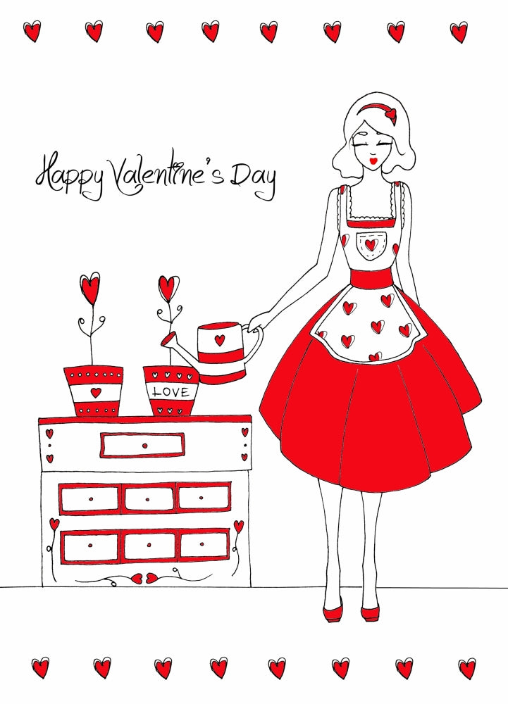 Valentines 2 Poster Print by Melissa Corsari, 18 x 24 poster featuring romantic design.