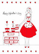Valentines 2 Poster Print by Melissa Corsari, 18 x 24 poster featuring romantic design.