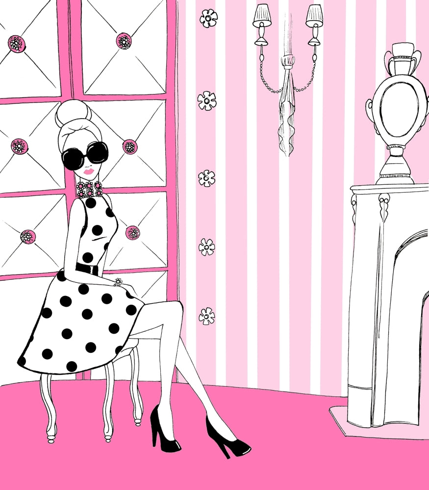 Fancy Design Poster Print by Melissa Corsari, vibrant and modern art.