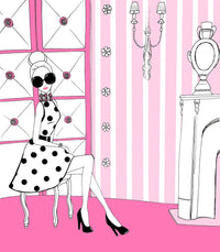 Fancy Design Poster Print by Melissa Corsari, vibrant and modern art.