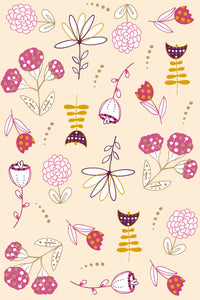 Flowers 2 Poster Print by Melissa Corsari showcasing vibrant floral artwork.