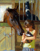 Curiosity Poster Print by Ron Bayens, vibrant art for home decor.