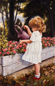 The Flower Garden Poster Print by Ron Bayens