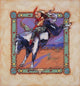 Let'er Buck Poster Print by Susan Edison, 12 x 12, vibrant and inspiring artwork.