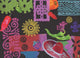 Fiesta Black Poster Print by Sara Henry - Colorful artwork for home decor.