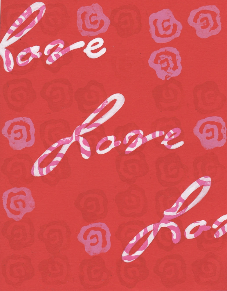 Love Poster Print by Sara Henry displaying warmth and affection.