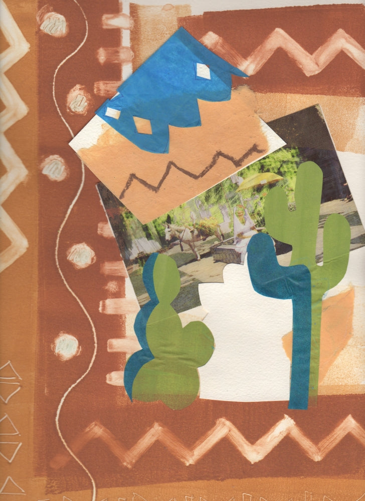 Sedona 1 Poster Print by Sara Henry showcasing red rock formations